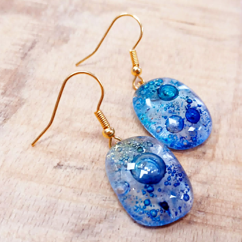 Cr&eacute;ation d'un bijoux en verre